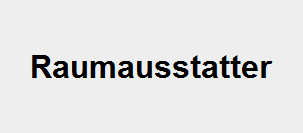 Raumausstatter